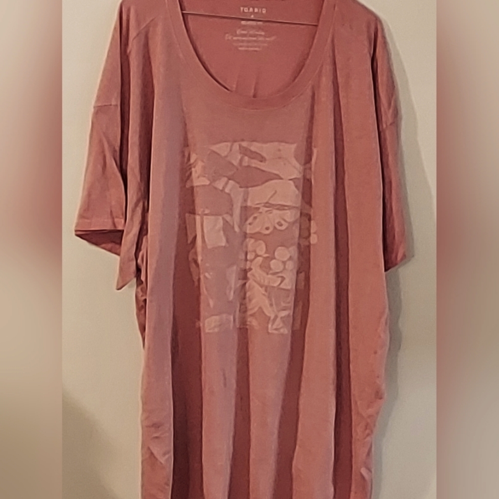 Torrid Mushroom Fields Relaxed Fit Signature Jersey Crew Neck T soft and cute!🍄